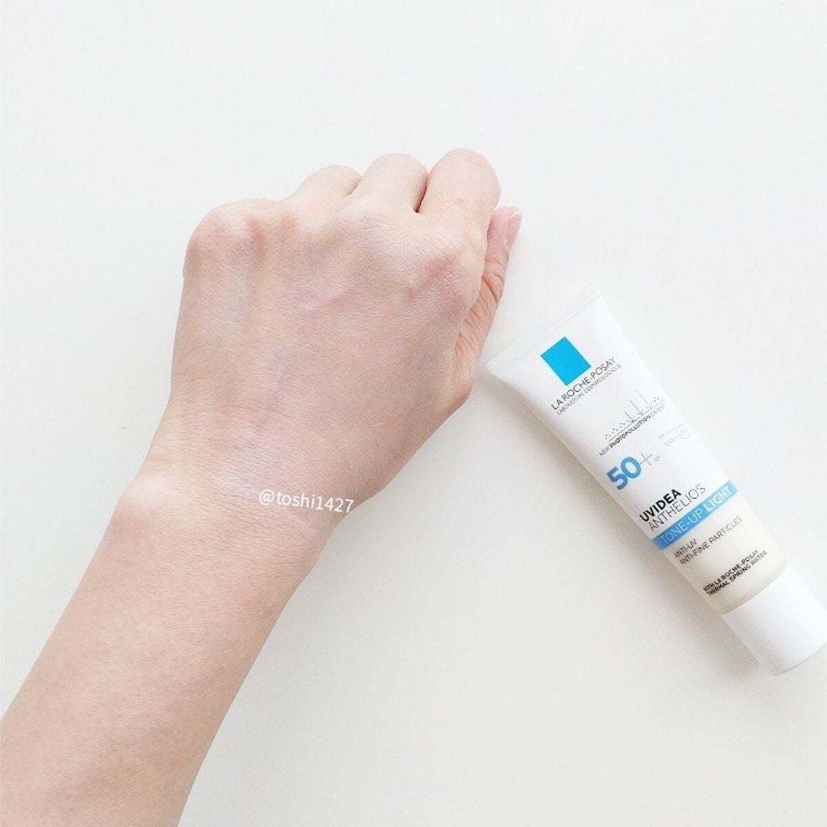 UVイデア XL プロテクショントーンアップ/ラ ロッシュ ポゼ/日焼け止めクリームを使ったクチコミ(3枚目)