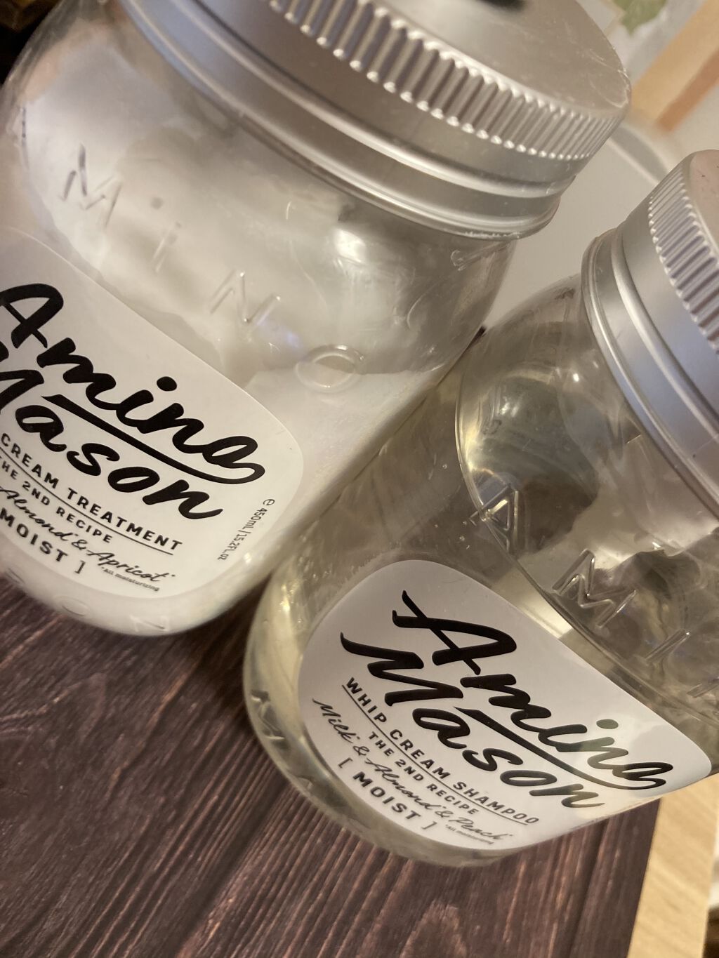 アミノメイソン ディープモイスト ホイップクリーム シャンプー/ミルククリーム ヘアトリートメント/アミノメイソン/市販シャンプーを使ったクチコミ（1枚目）