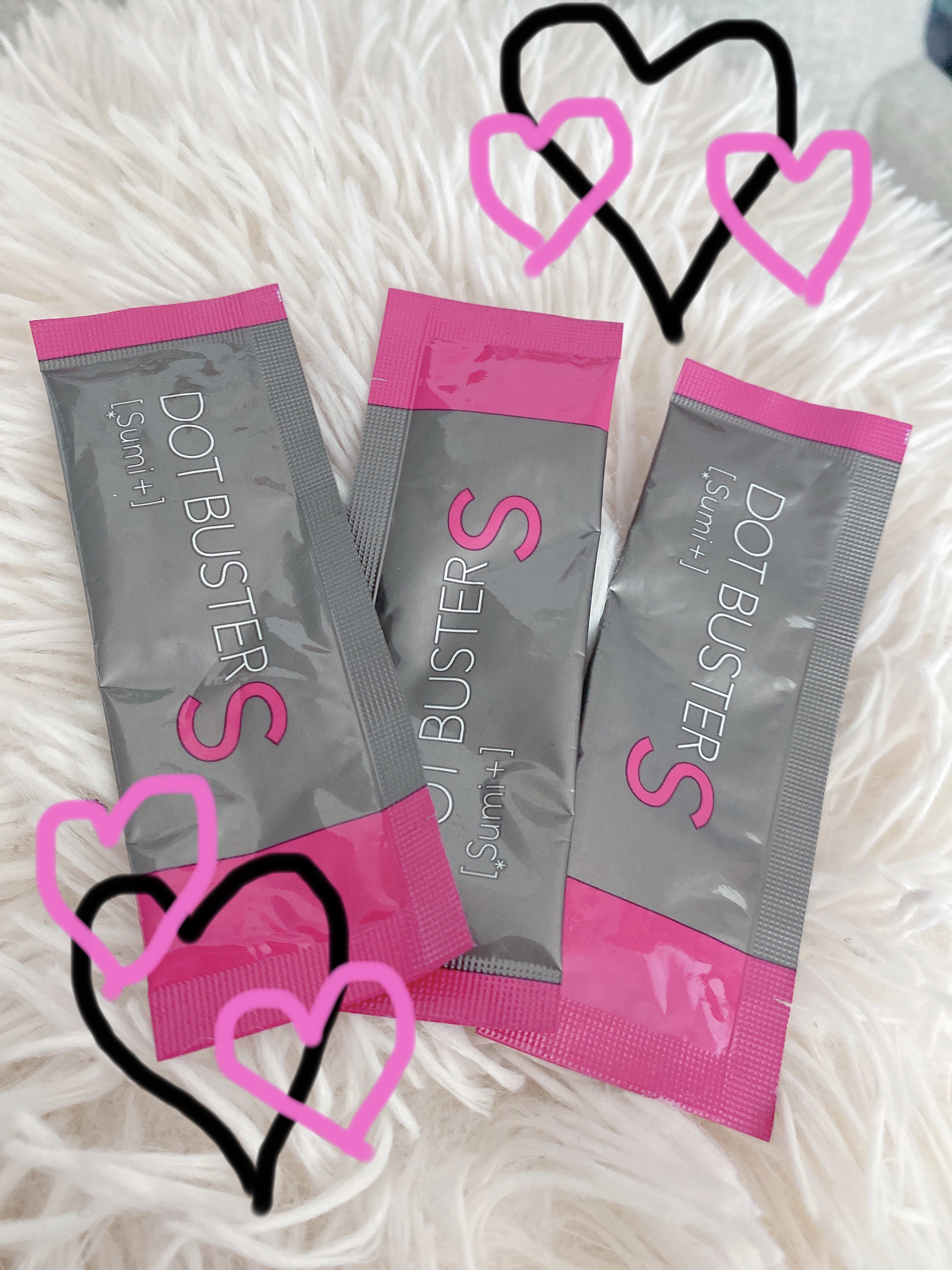 酵素洗顔パウダー ブラック 0.5g×30包/ドットバスター/洗顔パウダーを使ったクチコミ（1枚目）