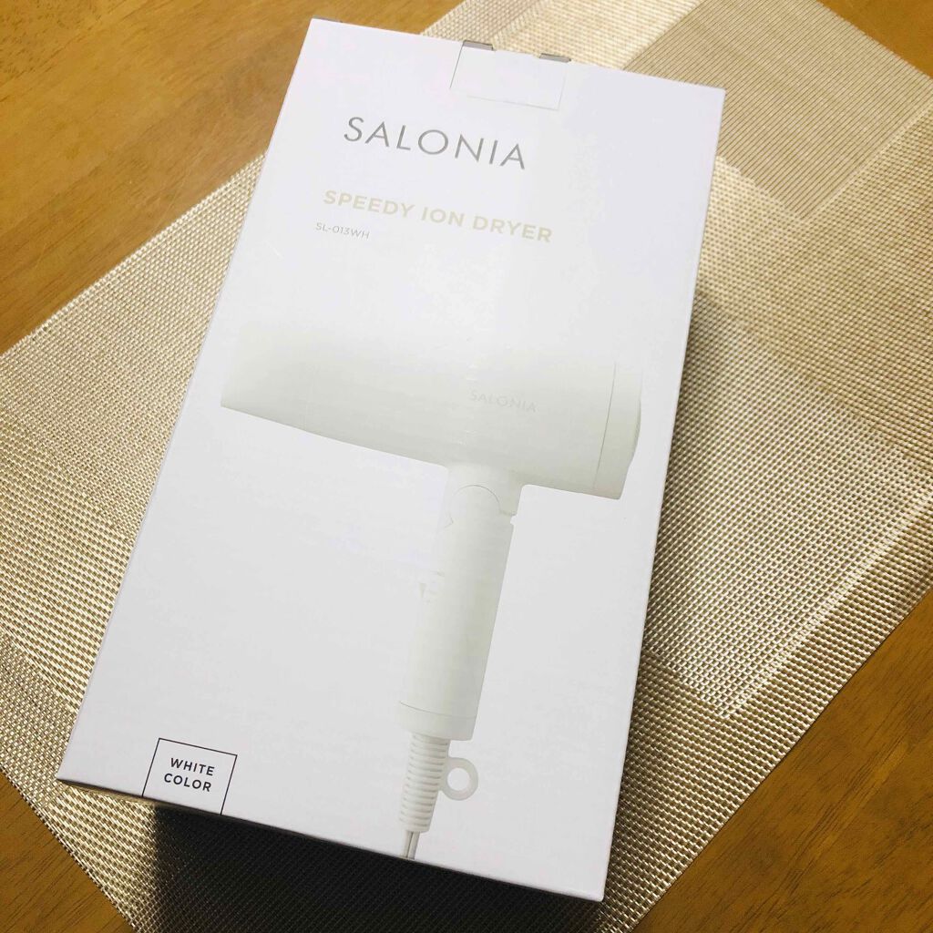 スピーディーイオンドライヤー/SALONIA/ドライヤーを使ったクチコミ(1枚目)