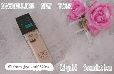 【yukari0520szさんから引用】

“こんにちは！ フィットミー リキッドファンデーションRをお試ししました｡

MAYBELLINE NEW YORK フィットミー リキッドファンデーションR