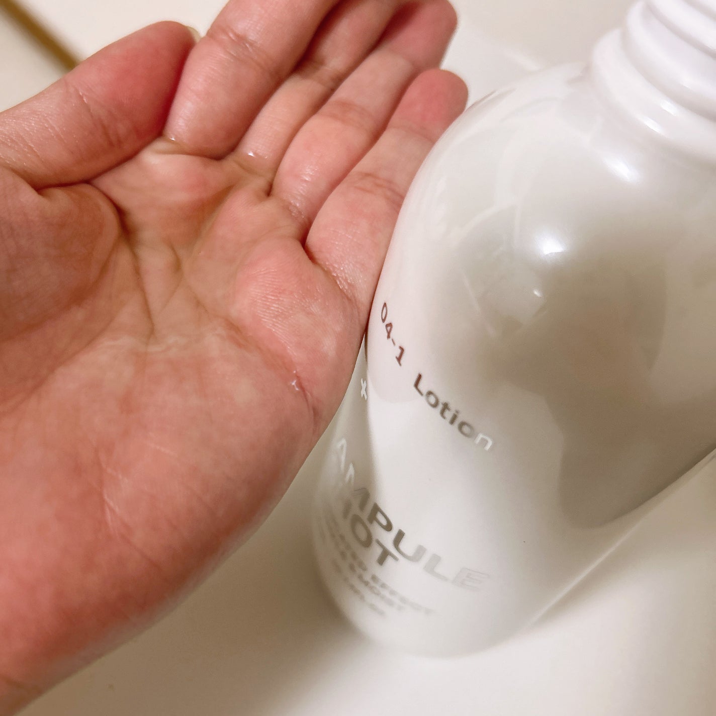 薬用 エフェクト リンクル&モイスト ローション/AMPULE SHOT/化粧水を使ったクチコミ(2枚目)