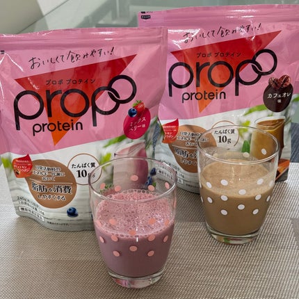 プロポ プロテイン(カフェオレ味)/ロート製薬/その他プロテインを使ったクチコミ(6枚目)