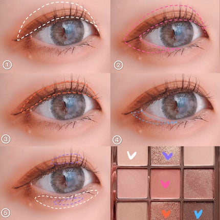 The Bella collection eyeshadow palette/CELEFIT/アイシャドウパレットを使ったクチコミ(2枚目)