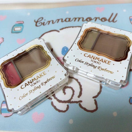 カラースタイリングアイブロウ/キャンメイク/パウダーアイブロウを使ったクチコミ(1枚目)