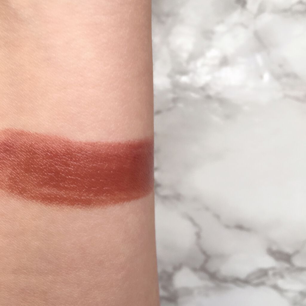 カネボウ モイスチャールージュネオ EX5 Chestnut Moire(限定)/KANEBO/口紅を使ったクチコミ（3枚目）