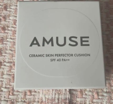 セラミックスキンパーフェクタークッション/AMUSE/ファンデーションを使ったクチコミ(1枚目)