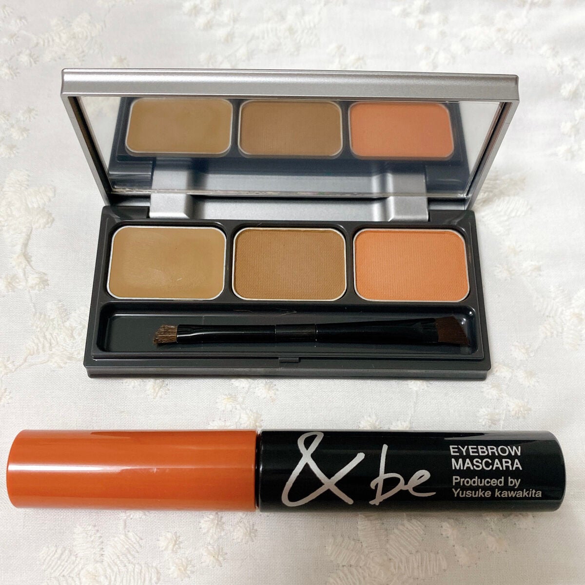 パレットアイブロウ/&be/パウダーアイブロウを使ったクチコミ(1枚目)