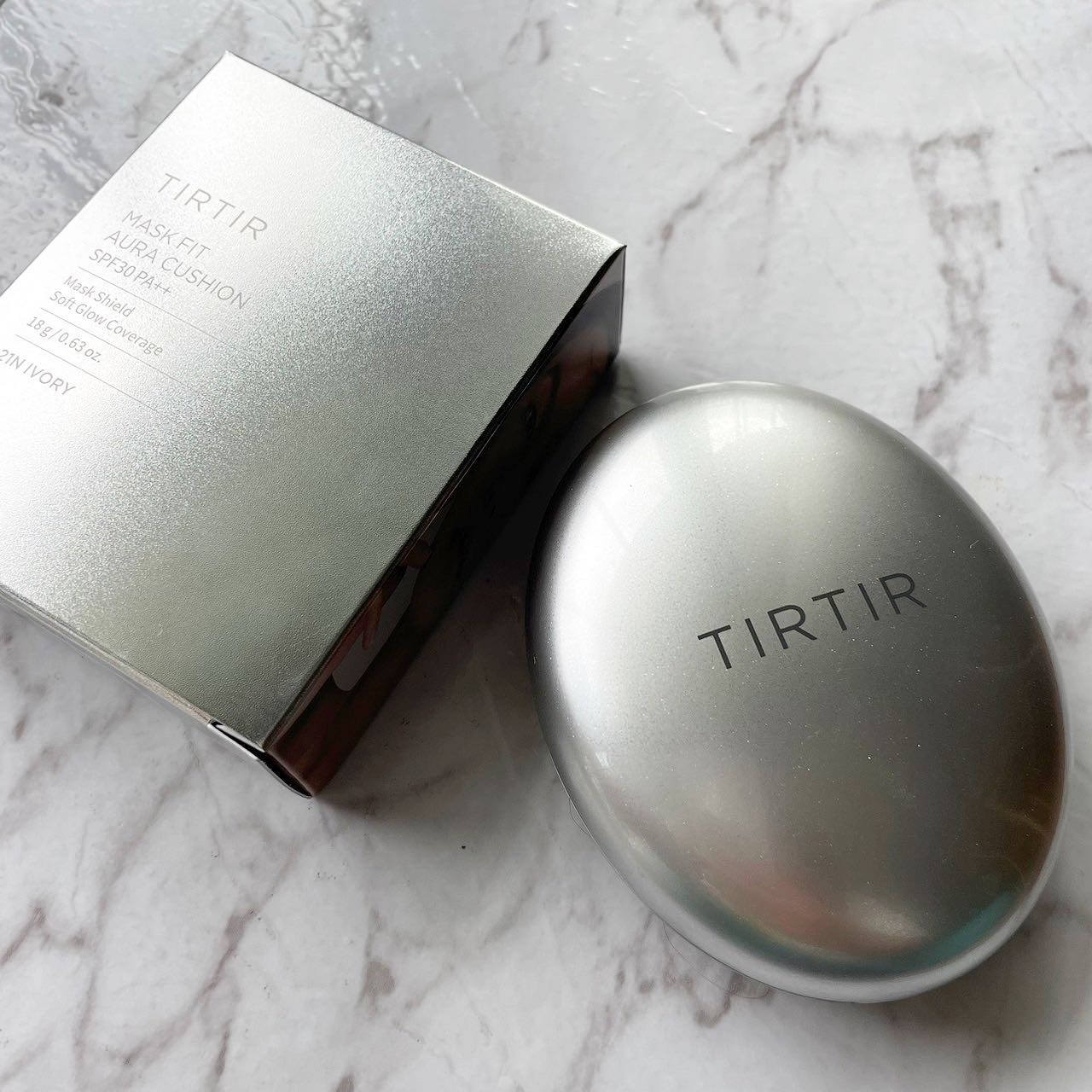 マスクフィットオーラクッション 23N サンド(SAND)/TIRTIR(ティルティル)/クッションファンデーションを使ったクチコミ（1枚目）