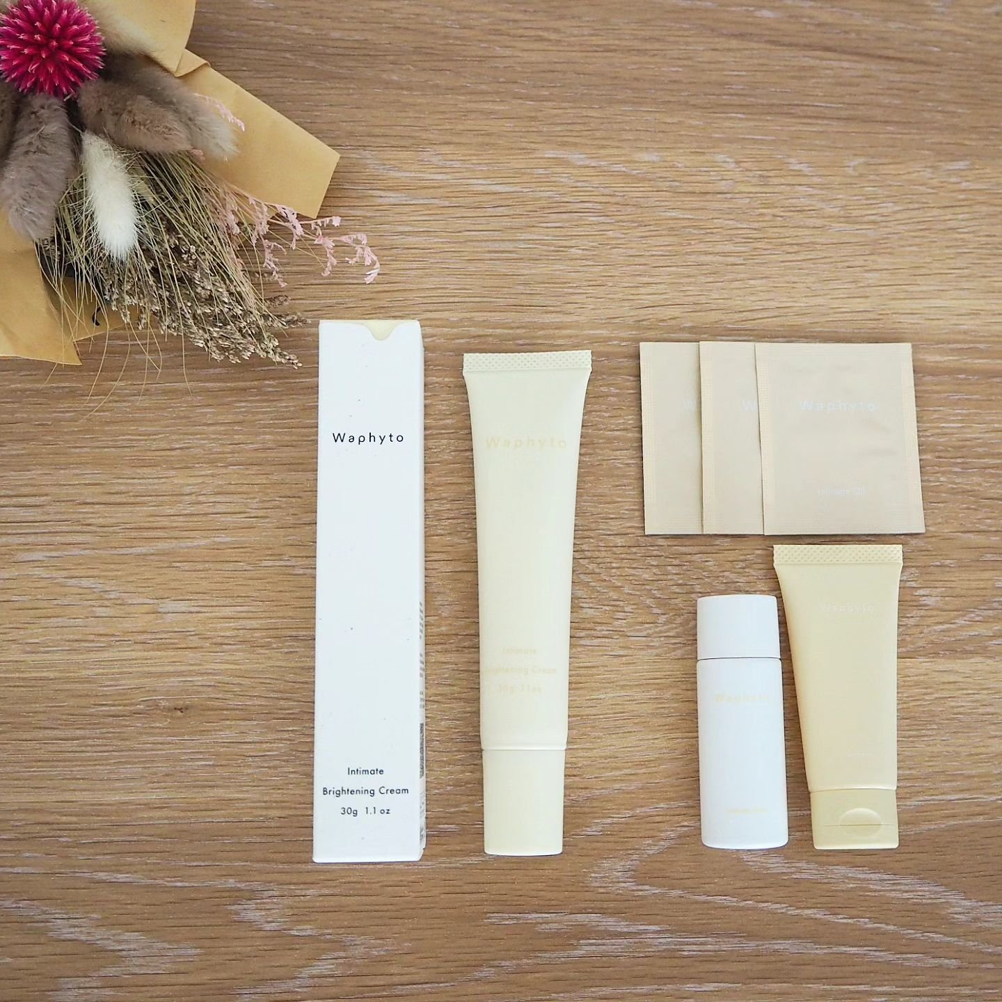 インティメイト ブライトニングクリーム/Waphyto/デリケートゾーンケアを使ったクチコミ（1枚目）