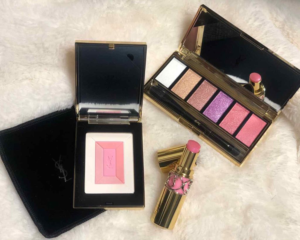 ルージュ ヴォリュプテ シャイン/YVES SAINT LAURENT BEAUTE/口紅を使ったクチコミ(2枚目)