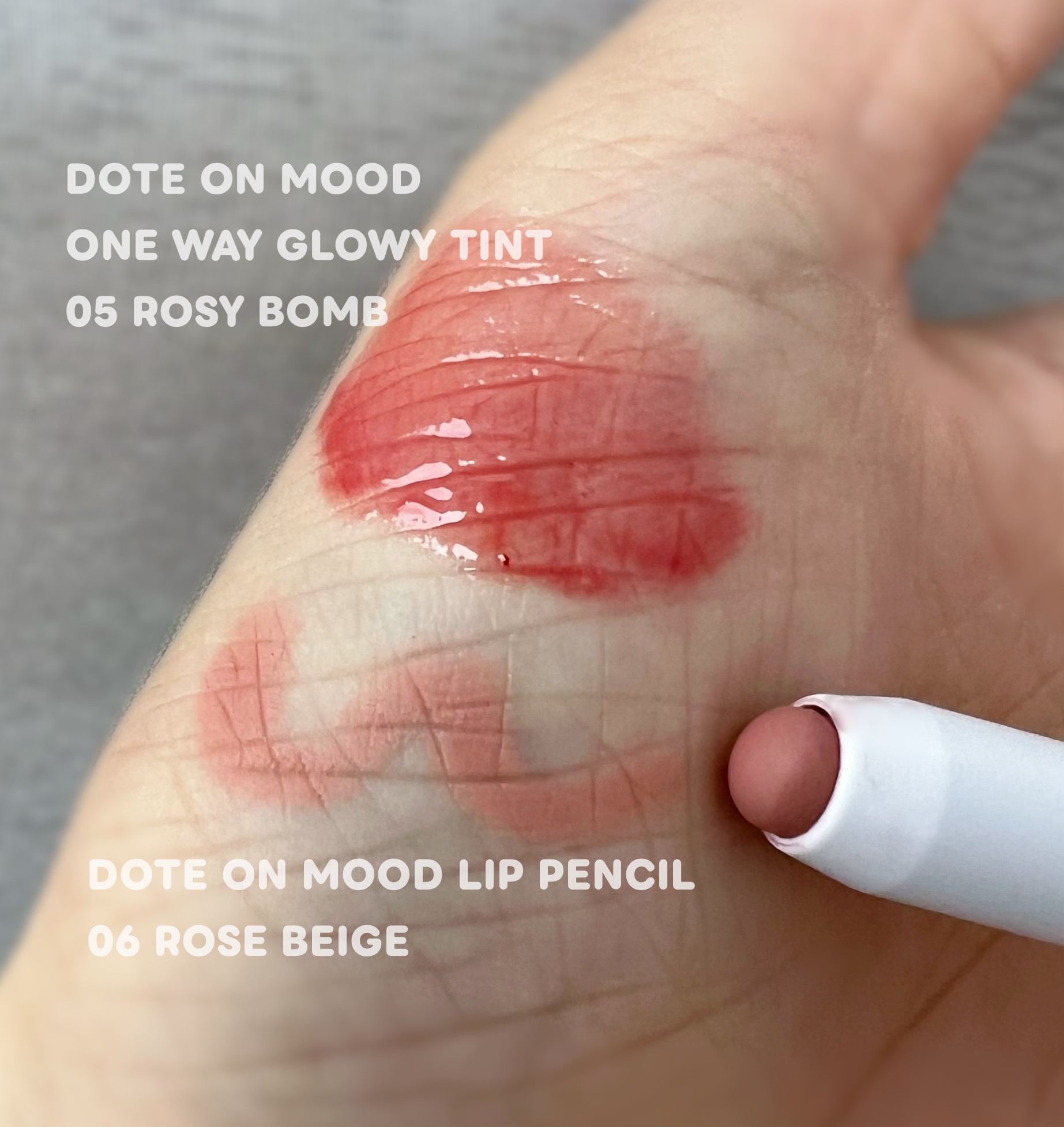 ドットオンムードワンウェイグロイティント/Heart Percent/リップティントを使ったクチコミ（2枚目）