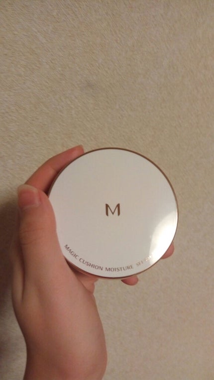 M クッション ファンデーション(モイスチャー)/MISSHA/クッションファンデーションを使ったクチコミ(1枚目)
