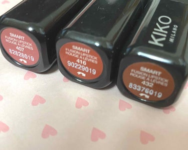 KIKO SMART FUSION LIPSTICKのクチコミ「KIKO MILANO.

SMART FUSION LIPSTICK ROUGE 
407
.....」（1枚目）