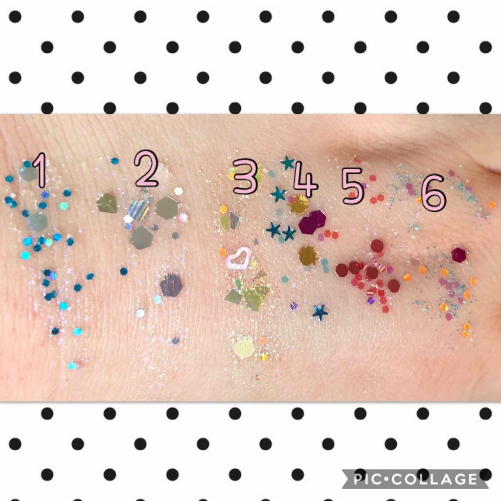 Pressed Glitter Eye Shadow Palette/Beauty glazed/アイシャドウパレットを使ったクチコミ（3枚目）