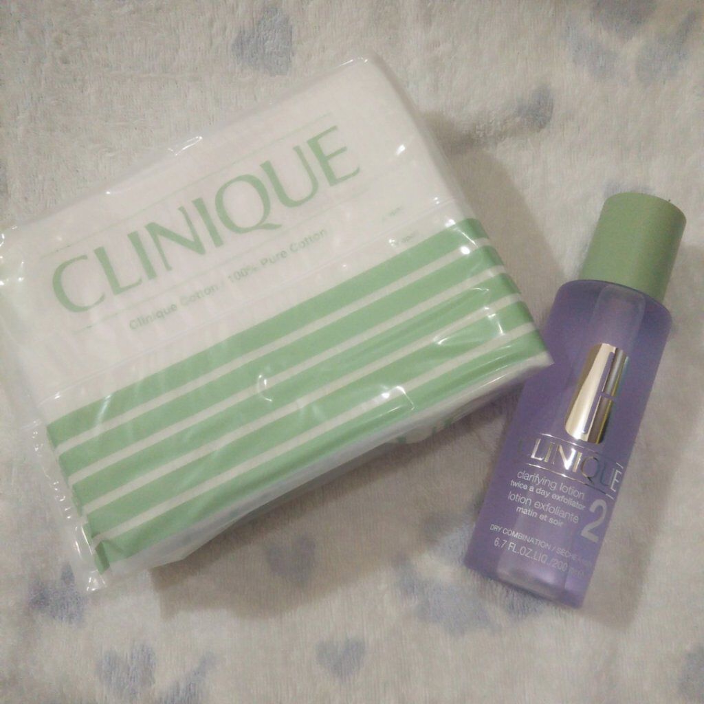 クラリファイング ローション 2/CLINIQUE/拭き取り化粧水を使ったクチコミ（1枚目）