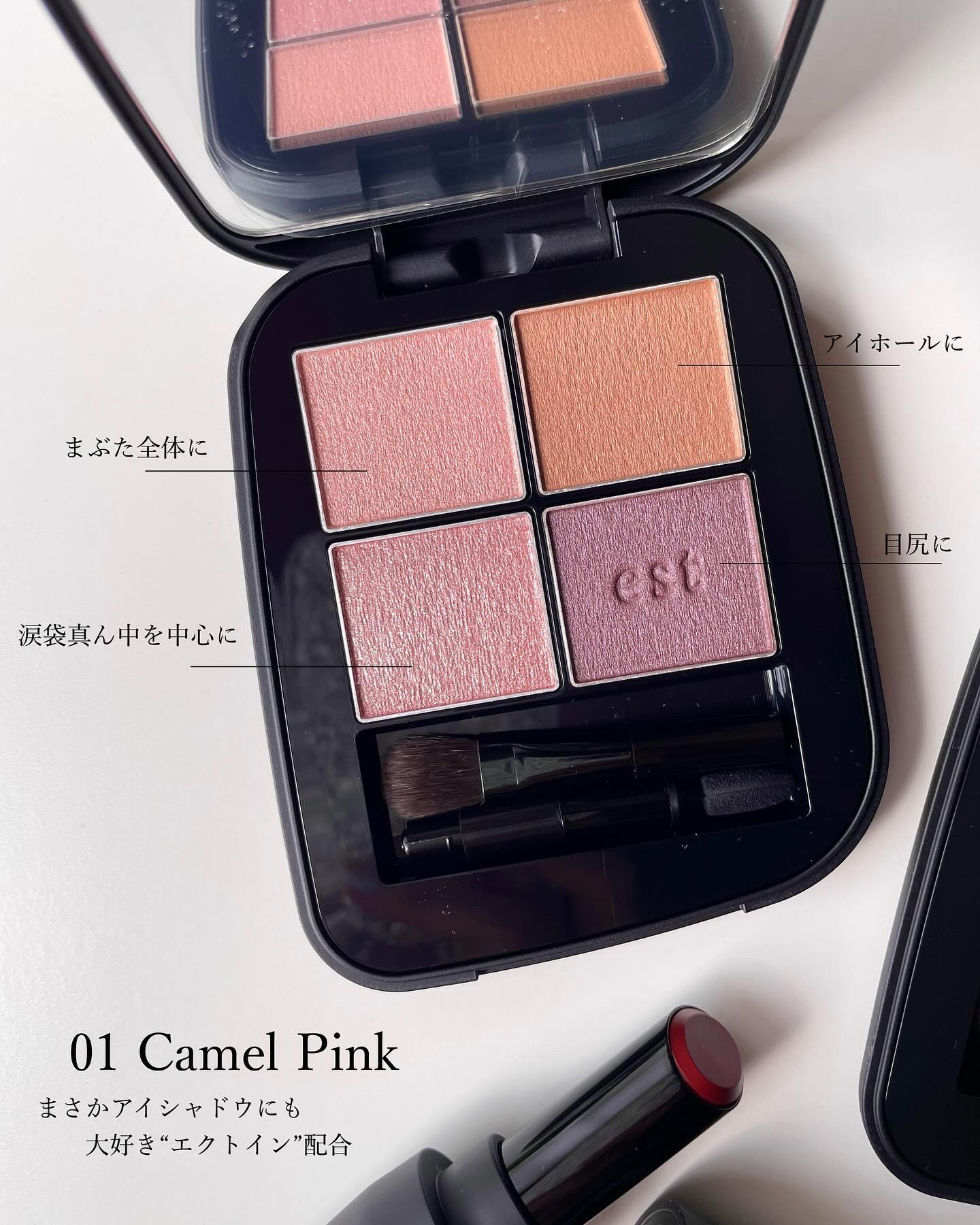 エスト トランスフィア アイカラー/est/アイシャドウパレットを使ったクチコミ（3枚目）