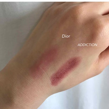 ●DIORアディクトリップグロウ
006 ベリー

●ADDICTIONリップスティックシアー
004 カシス

薄づきベリー系リップ💄

ディオールは色付きリップみたいなイメージで、薄づきだけど密着し