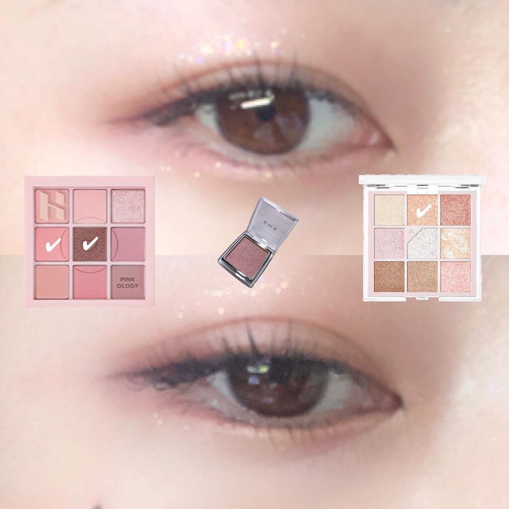 インジーニアス パウダーアイズ N 08 ピンクベージュ/RMK/単色アイシャドウを使ったクチコミ（2枚目）