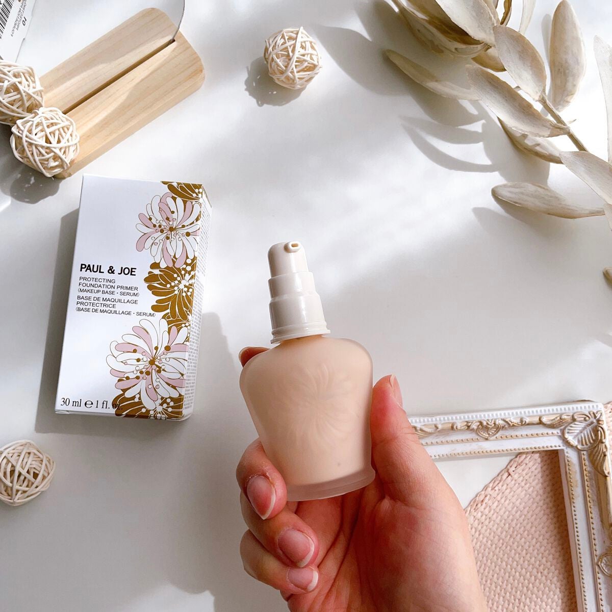 プロテクティング ファンデーション プライマー /PAUL & JOE BEAUTE/化粧下地を使ったクチコミ(2枚目)