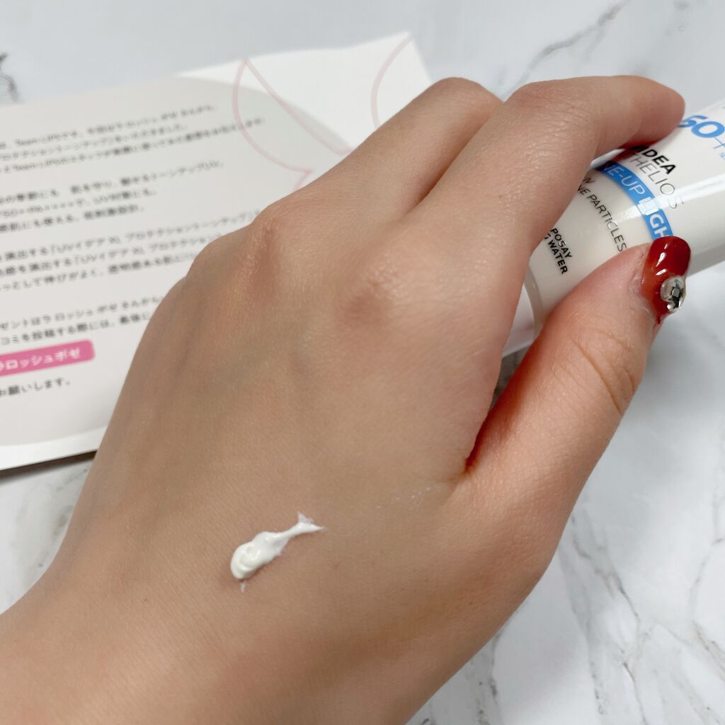 UVイデア XL プロテクショントーンアップ/ラ ロッシュ ポゼ/日焼け止めクリームを使ったクチコミ（3枚目）
