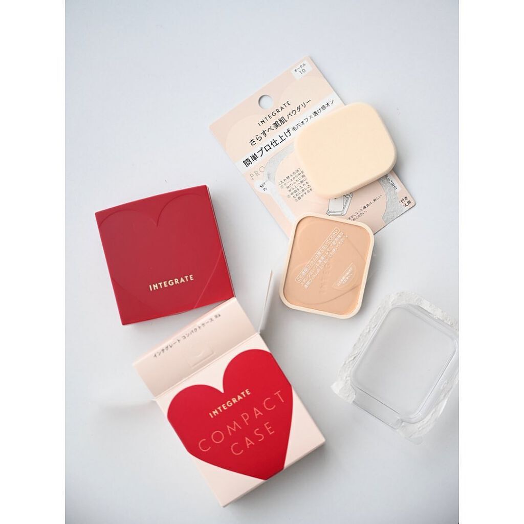 プロフィニッシュファンデーション/インテグレート/パウダーファンデーションを使ったクチコミ(2枚目)