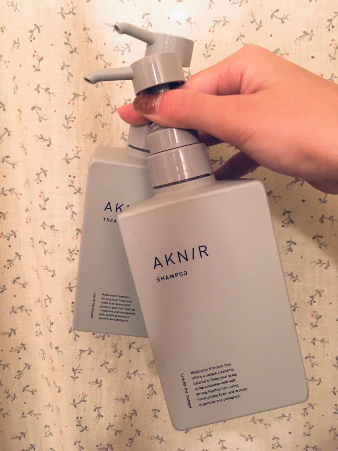 薬用ヘアシャンプー＆トリートメント/AKNIR/市販シャンプーを使ったクチコミ（1枚目）