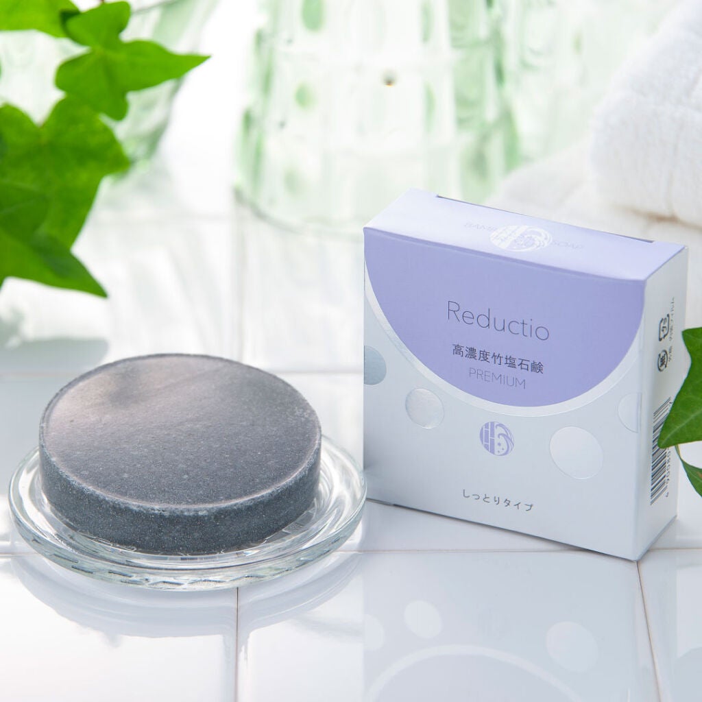 ジュゲン 高濃度 竹塩石鹸プレミアム しっとりタイプ 60g 4個セット 試してみた】高濃度 竹塩石鹸プレミアム しっとりタイプ