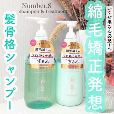 うねりコントロール シャンプー／ヘアトリートメント/Number.S /シャンプー・コンディショナーを使ったクチコミ（1枚目）