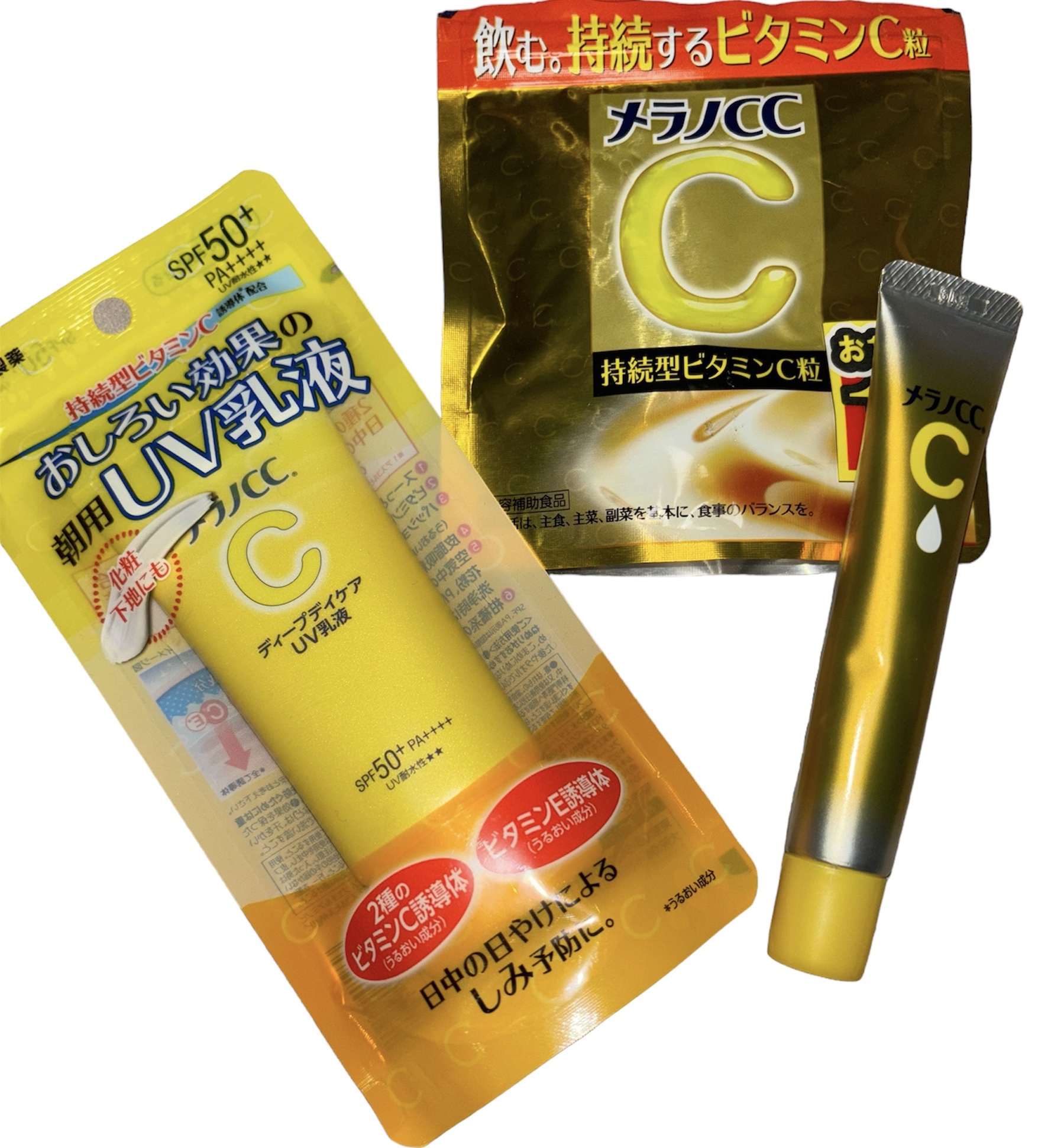 メラノcc持続型ビタミンC粒/メラノCC/美容サプリメントを使ったクチコミ（1枚目）