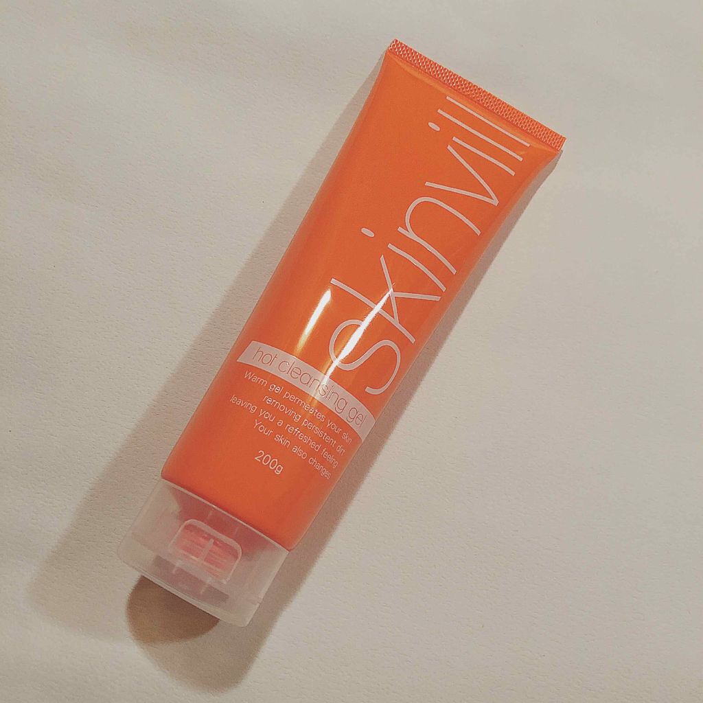 ホットクレンジングジェル(旧)/skinvill/クレンジングジェルを使ったクチコミ(1枚目)