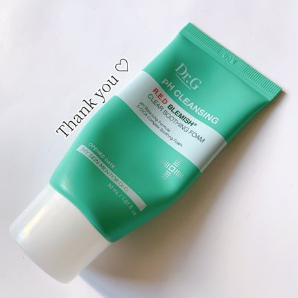 弱酸性レッドブレミッシュクリアスージングフォーム/Dr.G/洗顔フォームを使ったクチコミ(1枚目)