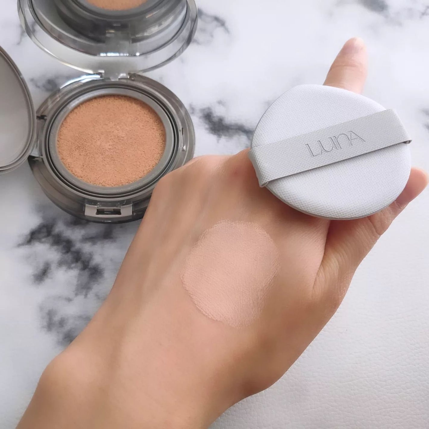 ブラーカバークッション/LUNA/クッションファンデーションを使ったクチコミ(5枚目)