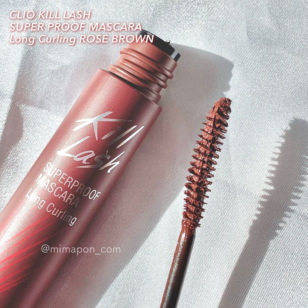 キル ラッシュ スーパープルーフ マスカラ/CLIO/マスカラを使ったクチコミ(4枚目)