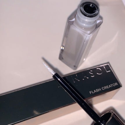 フラッシュクリエイター/LUNASOL/リキッドアイライナーを使ったクチコミ(4枚目)