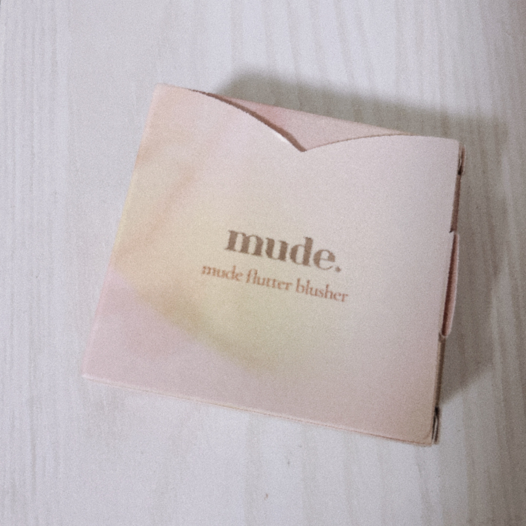 フラッターブラッシャー/mude/パウダーチークを使ったクチコミ（3枚目）