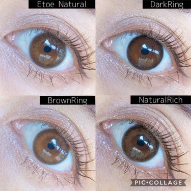 1day Etoē  Natural/Etoe By Twinkle Eyes/ワンデー（１DAY）カラコンを使ったクチコミ（3枚目）