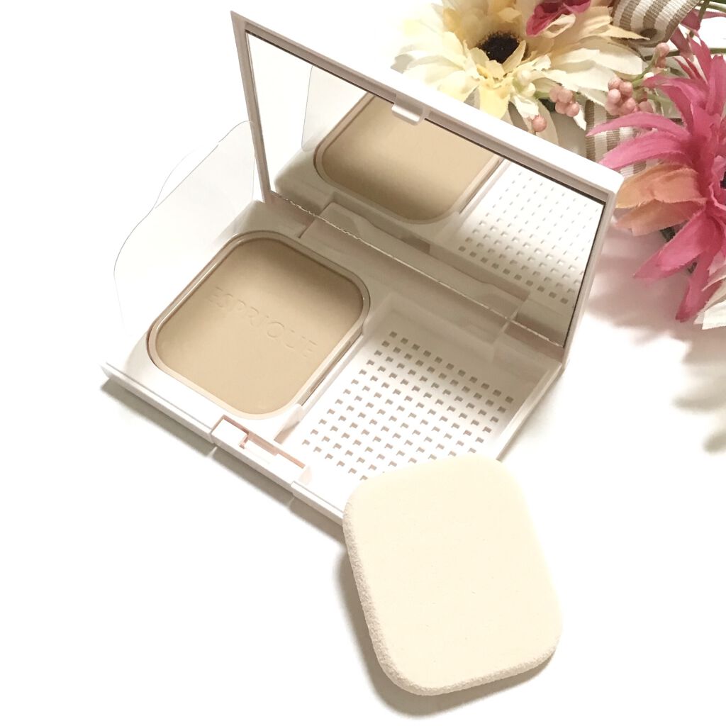 シンクロフィット パクト EX/ESPRIQUE/パウダーファンデーションを使ったクチコミ（2枚目）