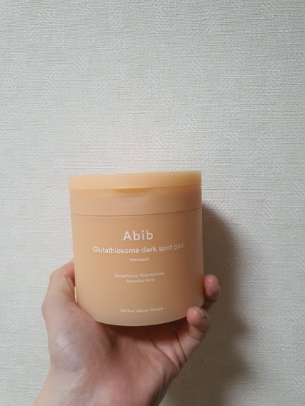 グルタチオンソームダークスポットパッドビタタッチ/Abib /トナーパッドを使ったクチコミ(1枚目)