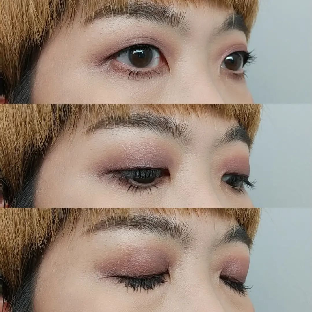 THREE ユナイテッドフルイドアイカラー S03 ONE PLUS ONE/THREE/リキッドアイシャドウを使ったクチコミ（3枚目）