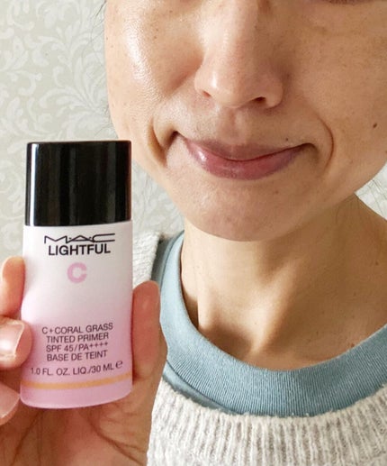 ライトフル C+ティンティッド プライマーSPF45(PA++++)/M・A・C/化粧下地を使ったクチコミ(4枚目)
