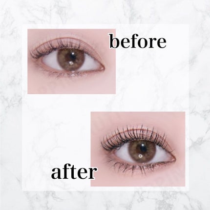 MD インスパイアロングラッシュ カーリングマスカラ/mude./マスカラを使ったクチコミ(4枚目)