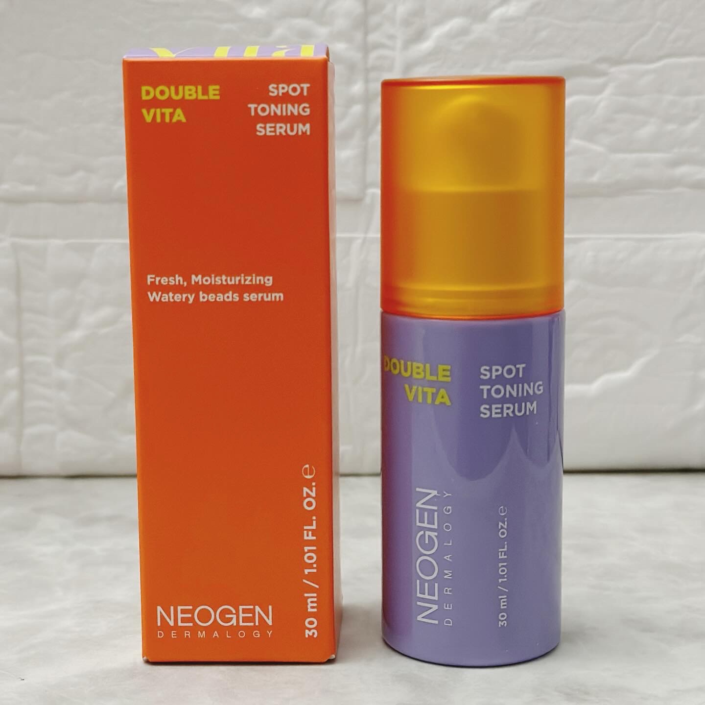 ダブルビタスポットトーニングセラム/NEOGEN/美容液を使ったクチコミ（3枚目）