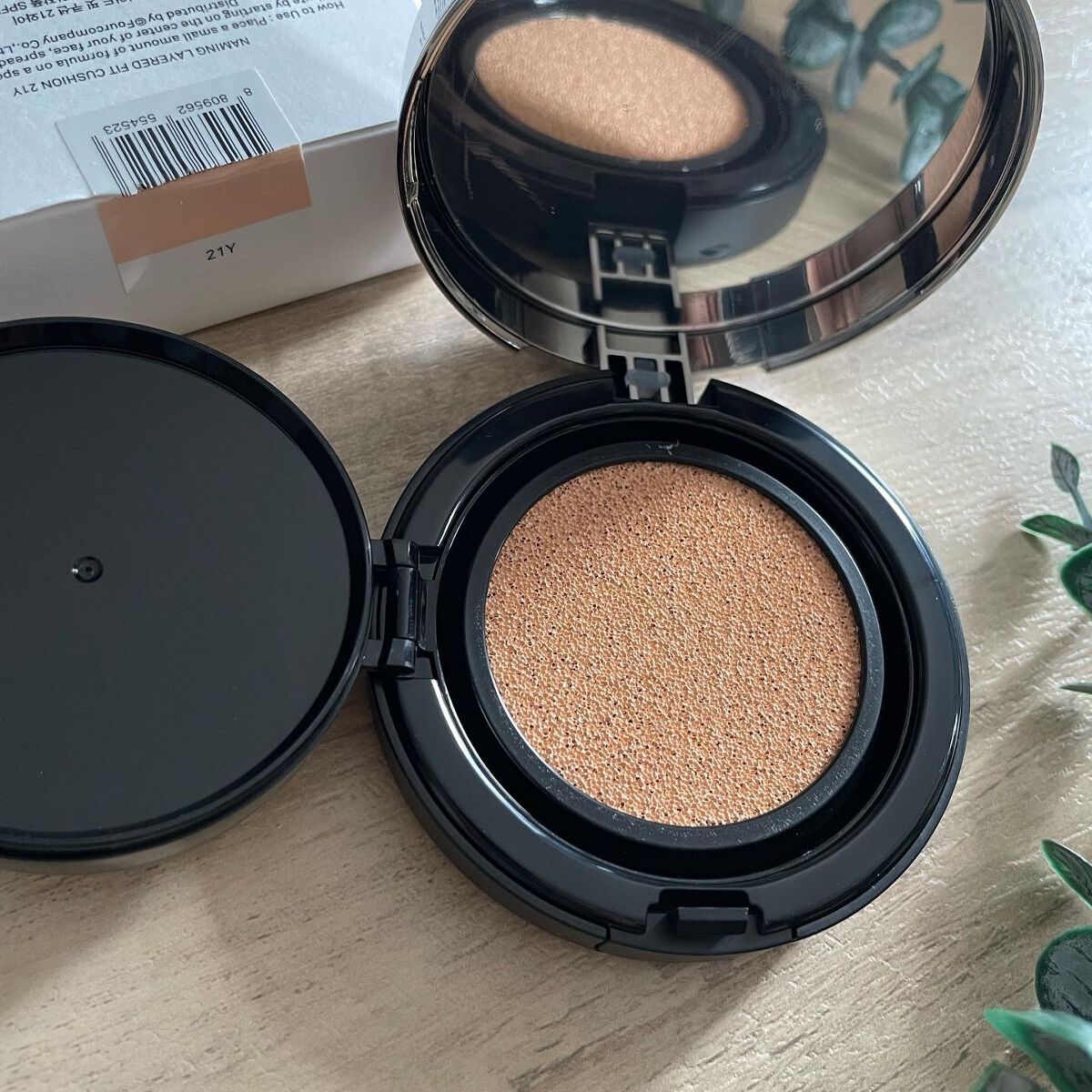 ネーミング レイヤード フィットクッション/NAMING./クッションファンデーションを使ったクチコミ(2枚目)