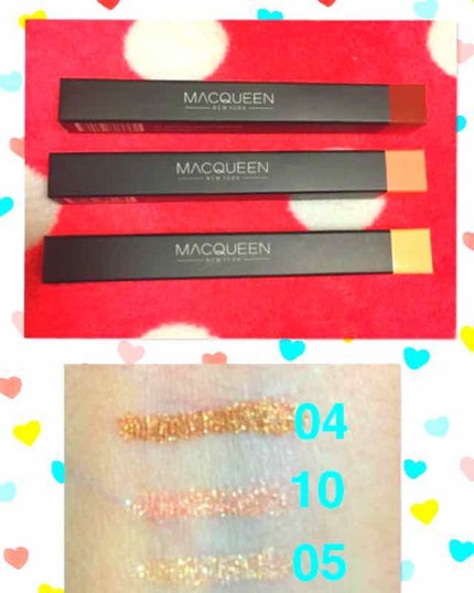 ウォータープルーフジェルアイライナー/MACQUEEN NEWYORK/ジェルアイライナーを使ったクチコミ(1枚目)