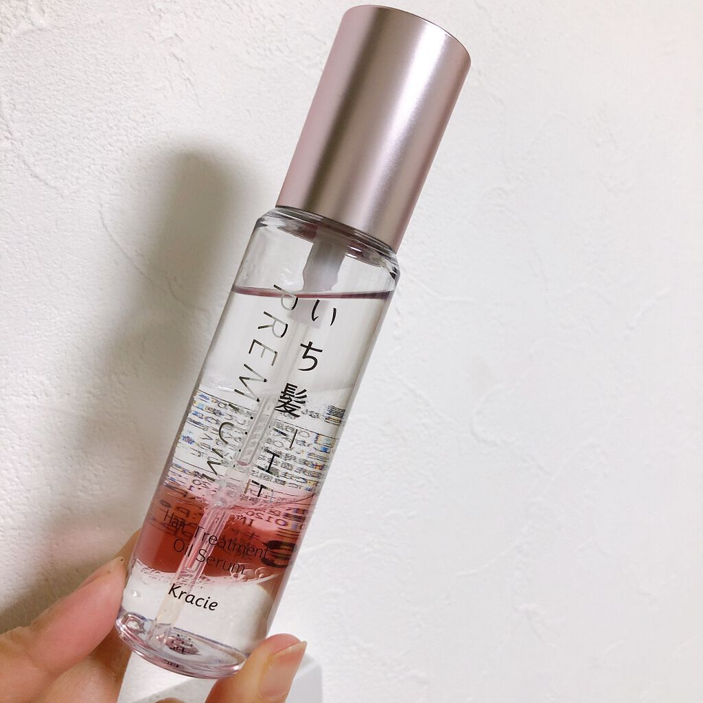 THE PREMIUM 4Xシャインシェイク美容液オイル/いち髪/ヘアオイルを使ったクチコミ(4枚目)