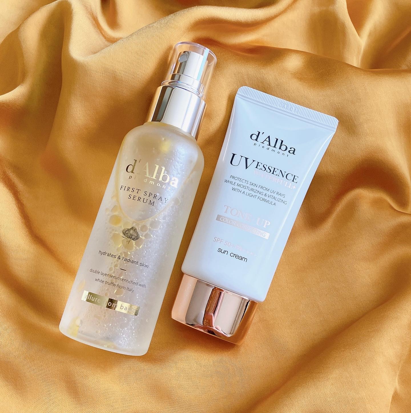 ダルバ ホワイトトリュフファーストスプレーセラム/ダルバ/ミスト状化粧水を使ったクチコミ（1枚目）