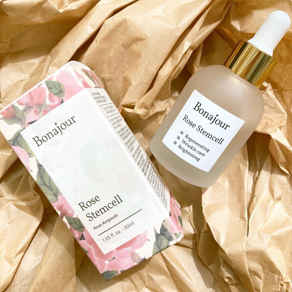 ローズステムセルセラム/Bonajour/美容液を使ったクチコミ（1枚目）