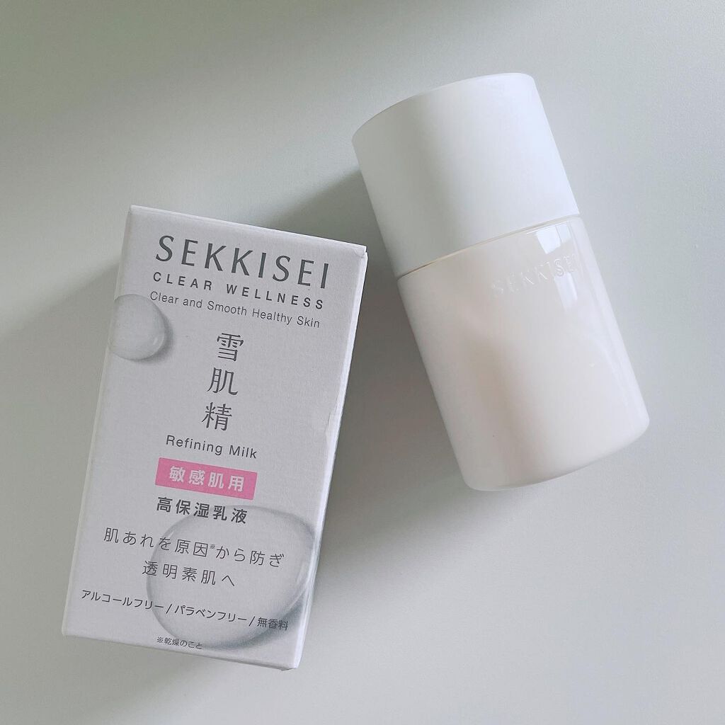 クリアウェルネス リファイニング ミルク 90ml/雪肌精/乳液を使ったクチコミ（3枚目）
