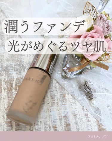 LUNASOL ライトスプレッドクリーミィリクイドのクチコミ「ルナソル🌙🤍

ライトスプレッドクリーミィリクイド
OC02
30mL SPF28・PA++
.....」（1枚目）